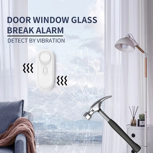 Alarma de timbre de puerta ajustable de volumen independiente Alarma de retardo de sensor de contacto magnético de puerta de ventana multifunción - Product Image 2