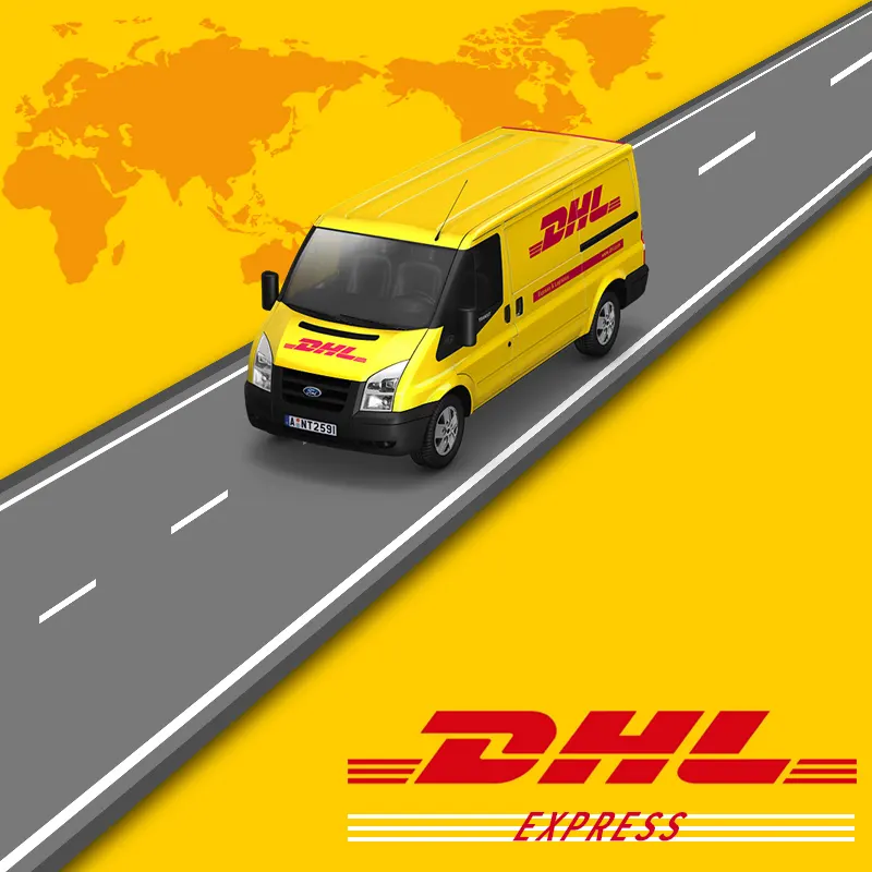 شحن دولي احترافي سريع UPS TNT Fedex DHL إلى الولايات المتحدة الأمريكية المملكة المتحدة ألمانيا