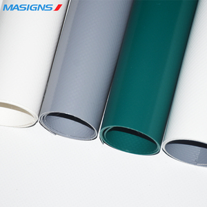 Masigns 1050gsm nhiệm vụ nặng nề không thấm nước Tarp PVC tráng bạt cho xe tải kiến trúc màng Tricot vải không thấm nước dệt - Product Image 2