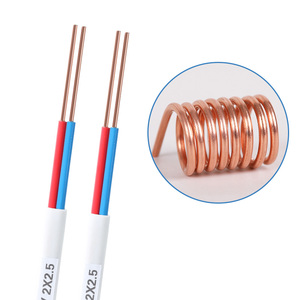 BVVB tel 2-core 3-core düz kablo çift zemin kablosu PVC yalıtımlı kablo 1 mm 1.5mm 2.5mm 4 mm 6 mm 10 mm - Product Image 1