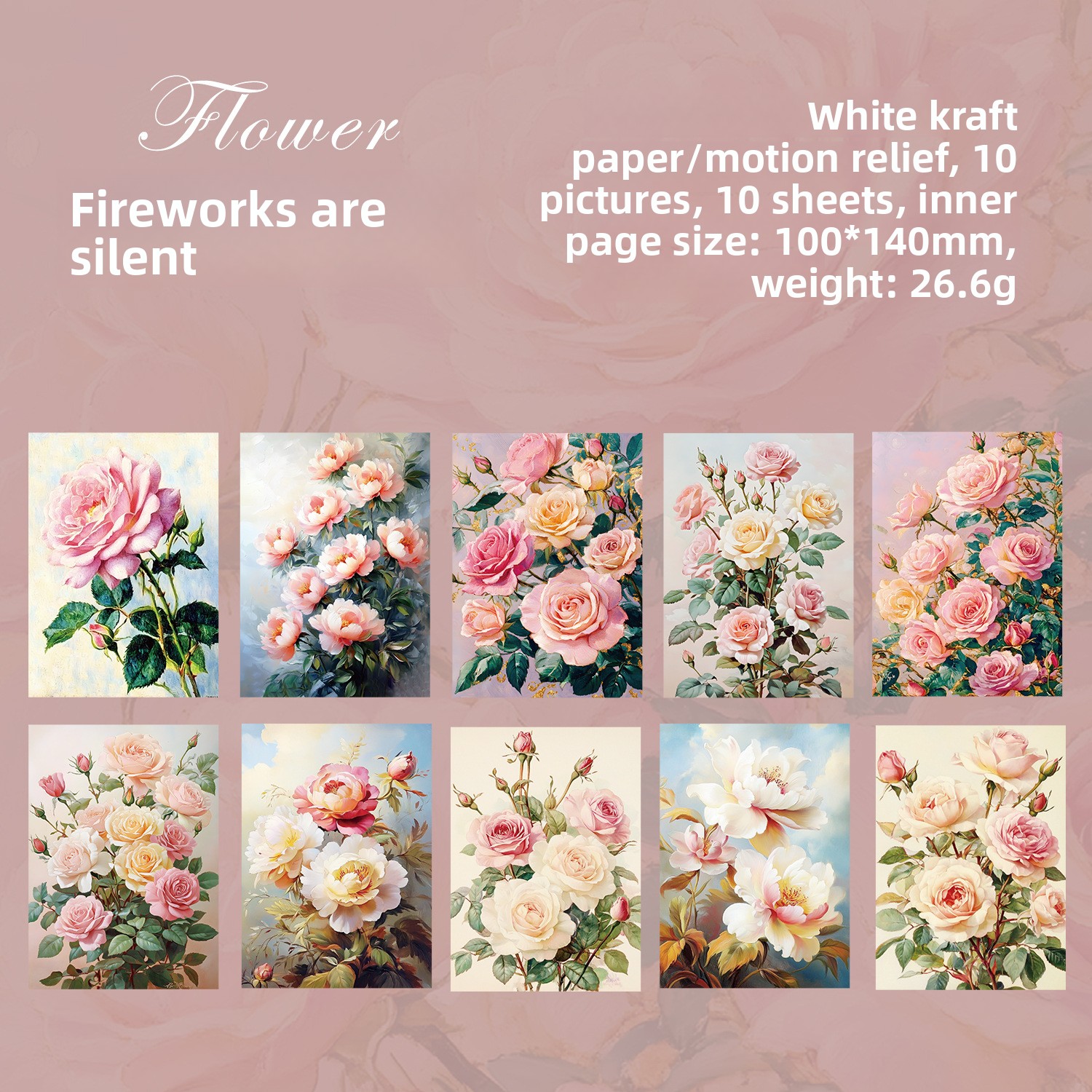 A Fireworks speak no words-white