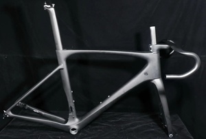 OEM วัตถุดิบ Cyclocross จักรยานเฟรม CX จักรยานกรอบจีน700c ถุงที่กำหนดเองไทเทเนียมกล่องไฟพื้นผิวอวกาศลวด - Product Image 2