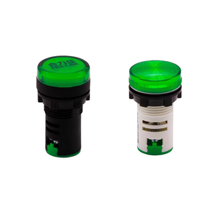 Pulsador original 1 Punto de comando Bloque de contacto amarillo en el zumbador superior 22mm Plástico Redondo Pitido continuo
