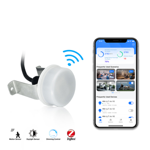 Sensor de Radar de microondas con luz Led sensible Detección de presencia de movimiento Sensor de movimiento infrarrojo para luz