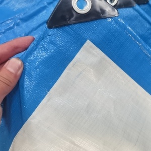 100gsm 120gsm 150Gsm 180gsm nhựa polyethylene màu xanh tarps vải không thấm nước bao gồm PE Tarpaulin tấm tarps - Product Image 4