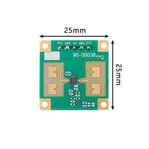 Módulo de movimiento de detección de sensor de presencia humana serial TTL de 24GHz 24G TTL, sensor de radar de microondas - Product Image 5