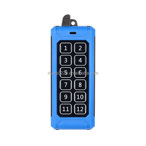 Telecomando Wireless RF a lungo raggio 200 metri 12 pulsanti telecomandi industriali - Product Image 1