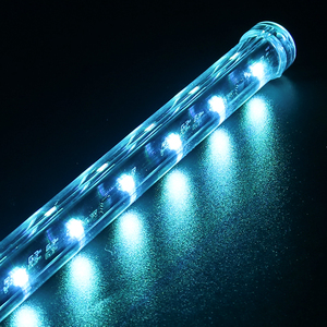 IP65แสงดาวตกพิกเซล RGB ควบคุมด้วยแสง LED ไฟฉายภาพสำหรับภูมิทัศน์แบบ3D สามารถตั้งโปรแกรมได้กันน้ำ - Product Image 1