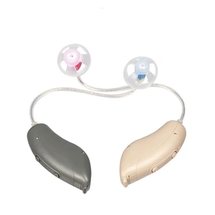 Slanke No.2 Size Tube Ric Hearing Versterkers Laag Geluidsniveau Gehoor Oortelefoon Programmeerbare