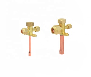 Copper <strong>AC</strong> Service Split Valve <strong>for</strong> Home Use Air Conditioning Components Suitable with R404A &amp; R134A Refrigerants - Product Image 2