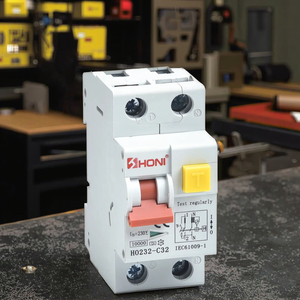 HONI HO234-C32 4P 100MA TYPE A RCBO 10KA CURVE C 32A過負荷保護付き残留電流遮断器 - Product Image 1