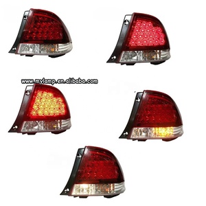 Lexus IS300 IS300 LED kuyruk lambası için arka işıklar 1998-2005 yıl siyah duman rengi - Product Image 6
