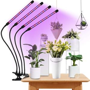 เดสก์ท็อปคลิปออน USB Led Grow Lights หรี่แสงได้20W เต็มสเปกตรัม3โหมดแสงฟังก์ชั่นจับเวลาและปรับการเติบโตของพืชในร่ม - Product Image 1