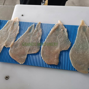 40厘米宽皮带片状猪肉切肉机鸡胸肉海鲜卧式切肉机价格 - Product Image 4