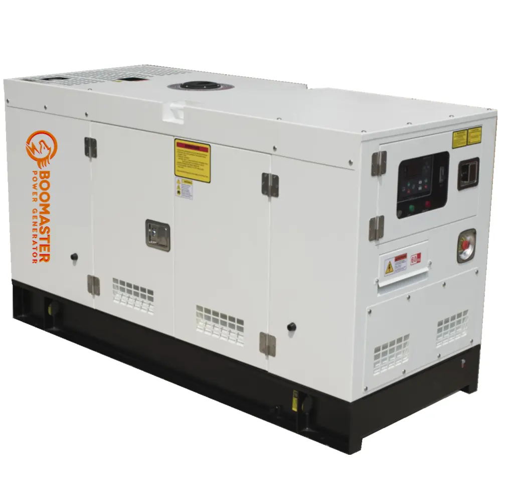 Conjunto de gerador de energia elétrico, boa qualidade 25 kva 30kva gerador de energia elétrica silencioso à prova de som diesel gerador diesel 30kva