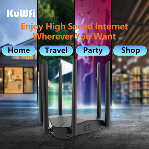 Ethernet cat6 router wireless 2.4g 5g modem wifi 4g VoLTE rj11 porta router per interni 32 utenti sbloccano router 4g con slot per sim card - Product Image 5
