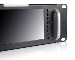 Triple 5&quot; 2RU 800X480 Broadcast LCD Rackmount <strong>Monitor</strong> with 3G-SDI, HDMI, AV Input and <strong>Output</strong> T51 PLUS Broadcast Studio <strong>Monitor</strong> - Product Image 5