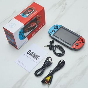 X7 4.3インチ内蔵1000 + クラシックポータブルハンドヘルドビデオゲームコンソールHDスクリーンゲームプレーヤー子供向けゲームギフト