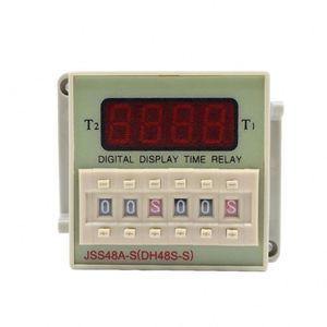 DH48S-S LED ดิจิตอล JSS48A 0.01S-99H99M ตั้งเวลารีเลย์สวิตช์หน่วงเวลา - Product Image 1