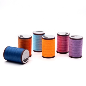 Cordón de poliéster encerado de costura redondo trenzado, hilo de joyería de seda de nailon, 0,55 cuerdas para manualidades para pulsera, joyería artesanal de cuero - Product Image 1