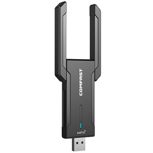 COMFAST WiFi6 USB Adapter for PC Desktop 972 <strong>Wireless</strong> <strong>Network</strong> Adapter AX5400 972AX WiFi <strong>Encryption</strong> for Windows11/10 Wifi Adapter - Product Image 1