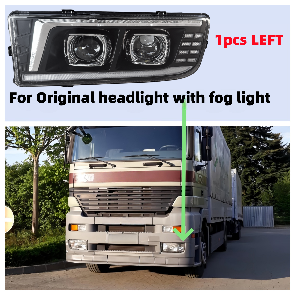 1 pièce restante avec brouillard