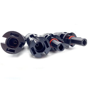 Y Photovoltaic Connector Y-tee <strong>One</strong>-two Solar Cell Module PV Connectors Male and Female <strong>Parallel</strong> - Product Image 4