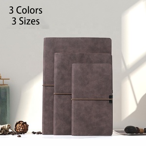 Custom B5 A6 A5 Soft Cover Leather <strong>Notebook</strong> <strong>With</strong> <strong>Elastic</strong> Band Customised Planner Journal <strong>Notebook</strong> <strong>With</strong> Slim <strong>Elastic</strong> - Product Image 6
