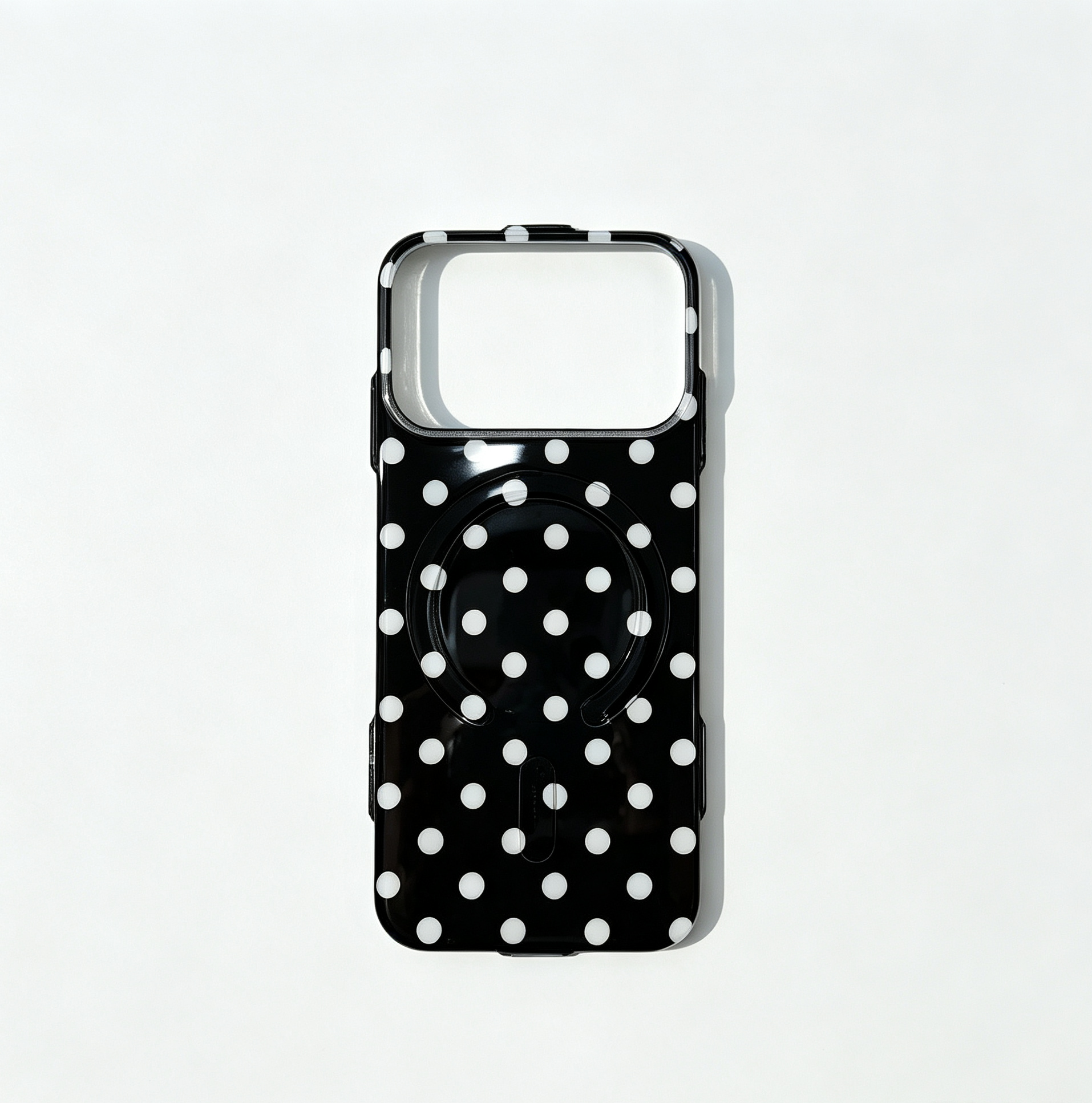 Noir à pois