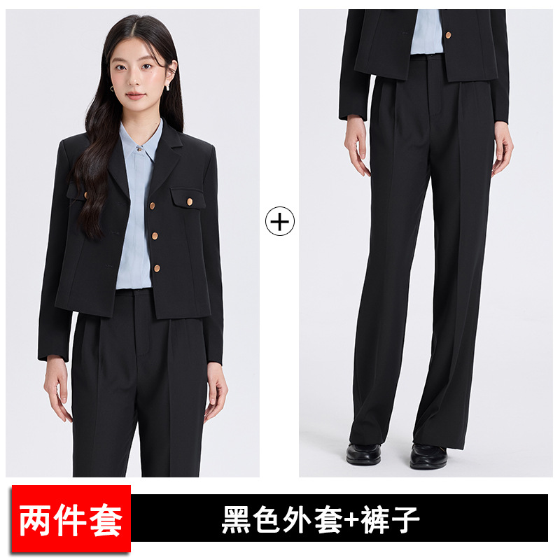 Black suit pants