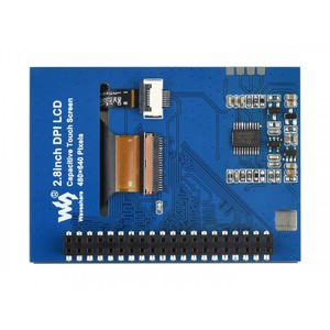 2,8 дюймов емкостный сенсорный ЖК-экран для Raspberry Pi, 480x640, DPI, IPS, оптическое соединение, закаленное стекло, крышка, низкая мощность - Product Image 4