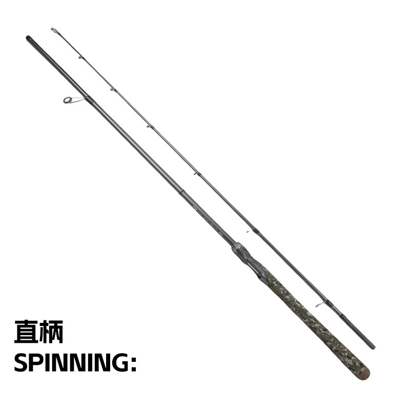 Straight handle spinning