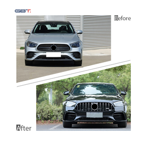 GBT制造商梅赛德斯<span class=keywords><strong>E63</strong></span>车型前保险杠格栅配件2020奔驰e级W213车型升级车身套件