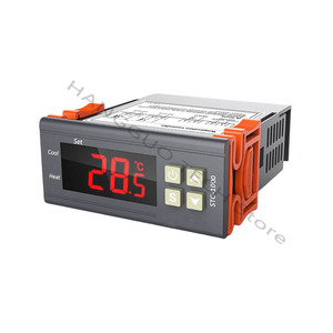 Controlador de temperatura para máquina de mariscos, interruptor de controlador de temperatura de microordenador con pantalla Digital electrónica - Product Image 1