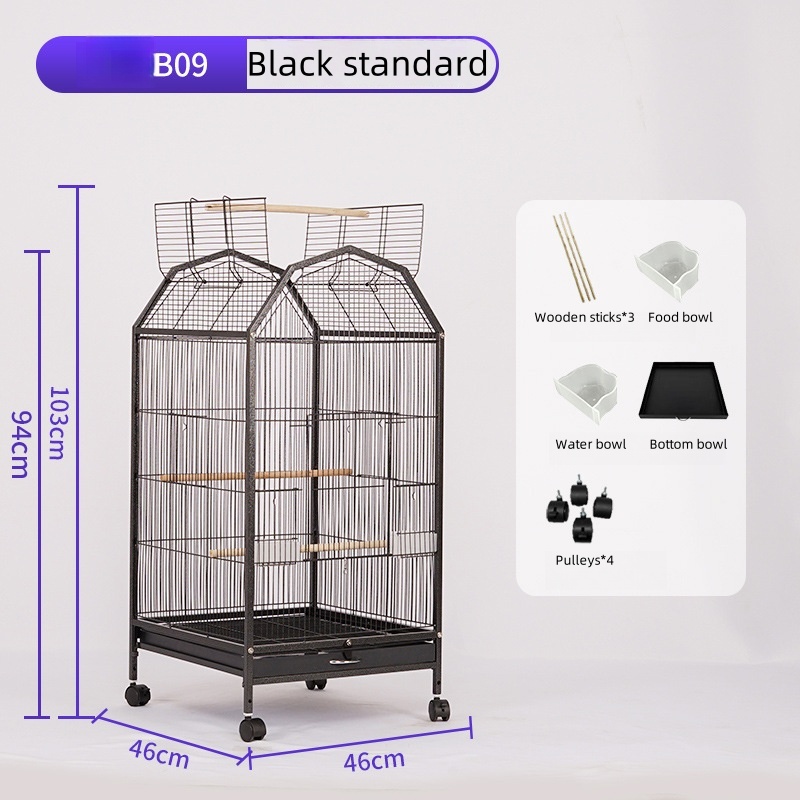 B09 - Black - Standard 6-piece set