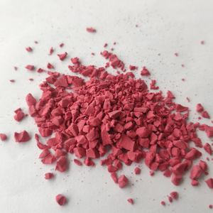 Yüksek kaliteli renkli kauçuk EDPM granülleri özelleştirilmiş renk elastik kauçuk granülleri oyun alanı için EPDM kauçuk pelet parçacıkları - Product Image 4