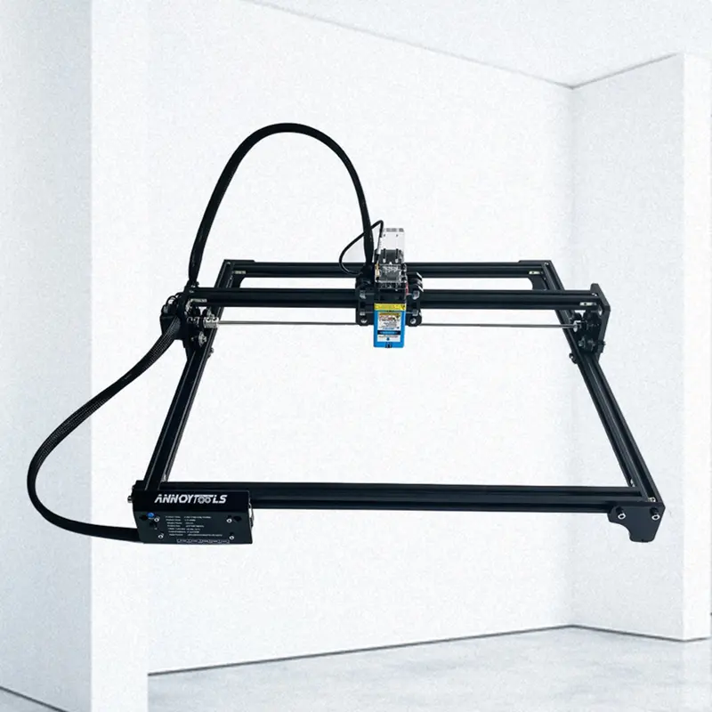 Máquina de grabado láser 3D potente para el hogar, CNC 4540, 40W, con Control GRBL