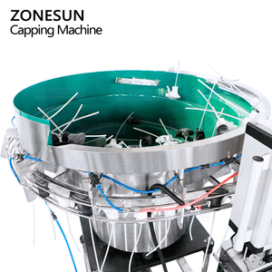 ZONESUN ZS-XG445A automatico a vite Servo Trigger pompa a spruzzo bottiglia tappatrice con tappo elevatore - Product Image 3