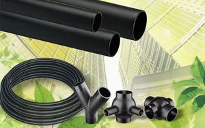 原始HDPE PE100黑色颗粒/HDPE PE100 PE80球团管原料/用于水管制造商的HDPE P6006 - Product Image 5