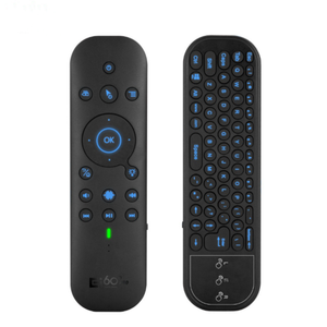Gpro PRO BT 2.4G çift modlu akıllı fare ve Mini klavye arkadan aydınlatmalı kablosuz uzaktan kumanda ses uçan fonksiyonu ile G60S - Product Image 1