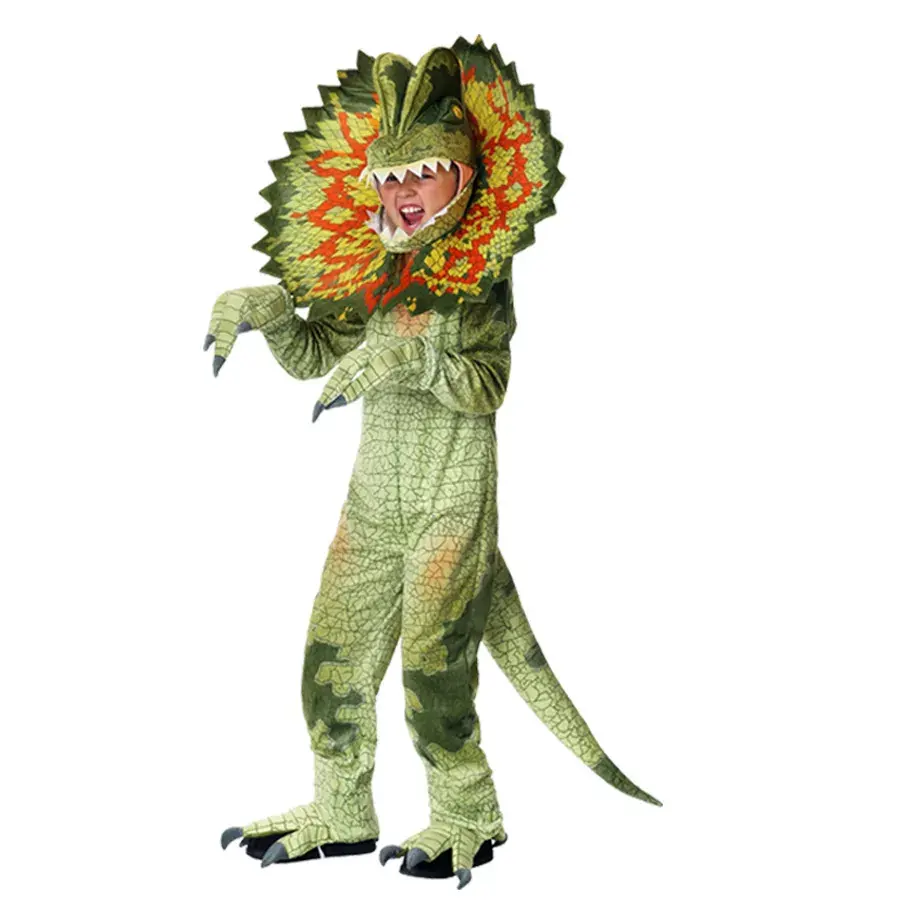Costume da Cosplay per bambini di Halloween nuovo mondo giurassico triceratopo