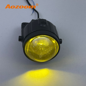 Toyota Alphard için Aozoom 3 renk Led sis işık 3.0 inç araba Bi Led Lens projektör bi-led sarı sis lambası - Product Image 1