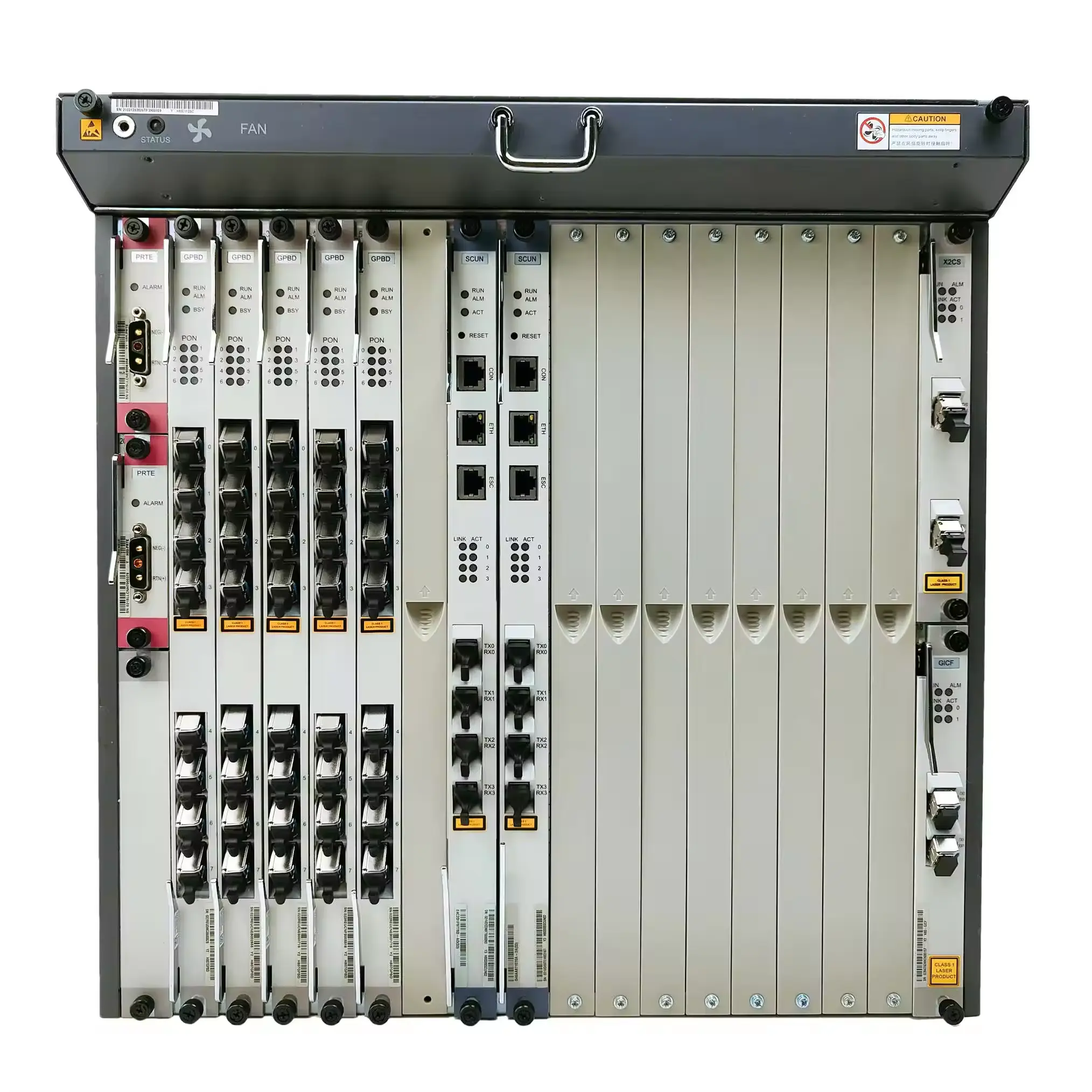 SmartAX MA5680T ETSI21インチシャーシ光回線端子ファイバー銅アクセスデバイスEPON GPON OLT