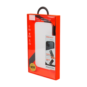 Individuelle Verpackung Schubladenpapierbox mit durchsichtigem Fenster artikuliertes elektronisches Produkt Front-Handyetue