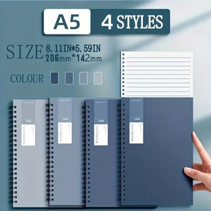 All'ingrosso A5 filo rilegato per College Note libri personalizzati Logo a spirale taccuino piccolo blocco Note riviste per studio e Note - Product Image 4