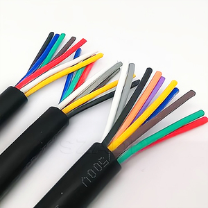 高品质铜芯导体电气RVV 2x 0.75mm 4x2.5mm 3x0.75mm2 4x1.5mm2电力电缆 - Product Image 6