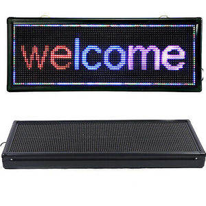P10 grande schermo barra esterna a colori a Led segno a scorrimento del testo a Led segni programmabili schermo a LED 39x14 pollici Display di benvenuto - Product Image 1