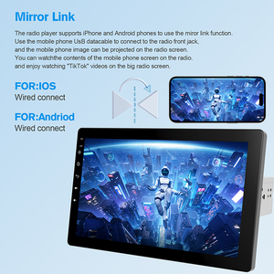 Haudio phổ <span class=keywords><strong>Android</strong></span> Player 10.1 inch Xe Video <span class=keywords><strong>Android</strong></span> GPS 8-core 2 + 32GB 4 gam Carplay DSP - Product Image 4