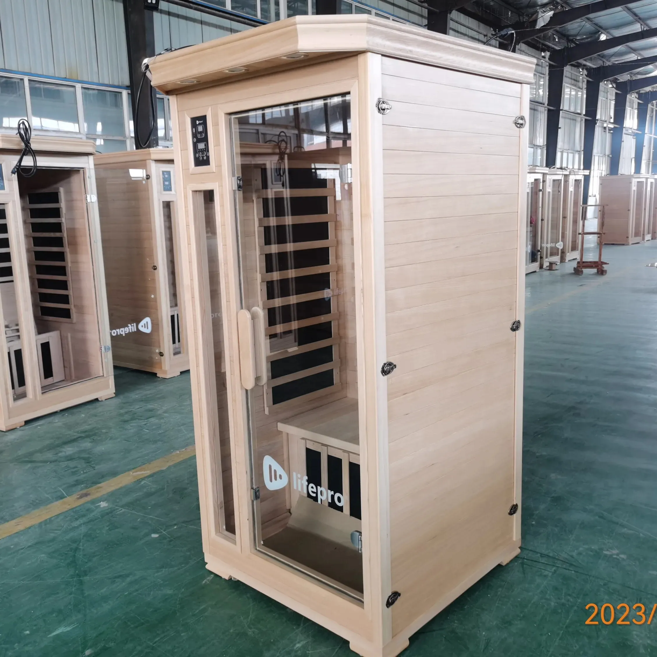 Inspección de dimensiones de control de calidad de los productos más vendidos/inspección en Anhui de salas de sauna