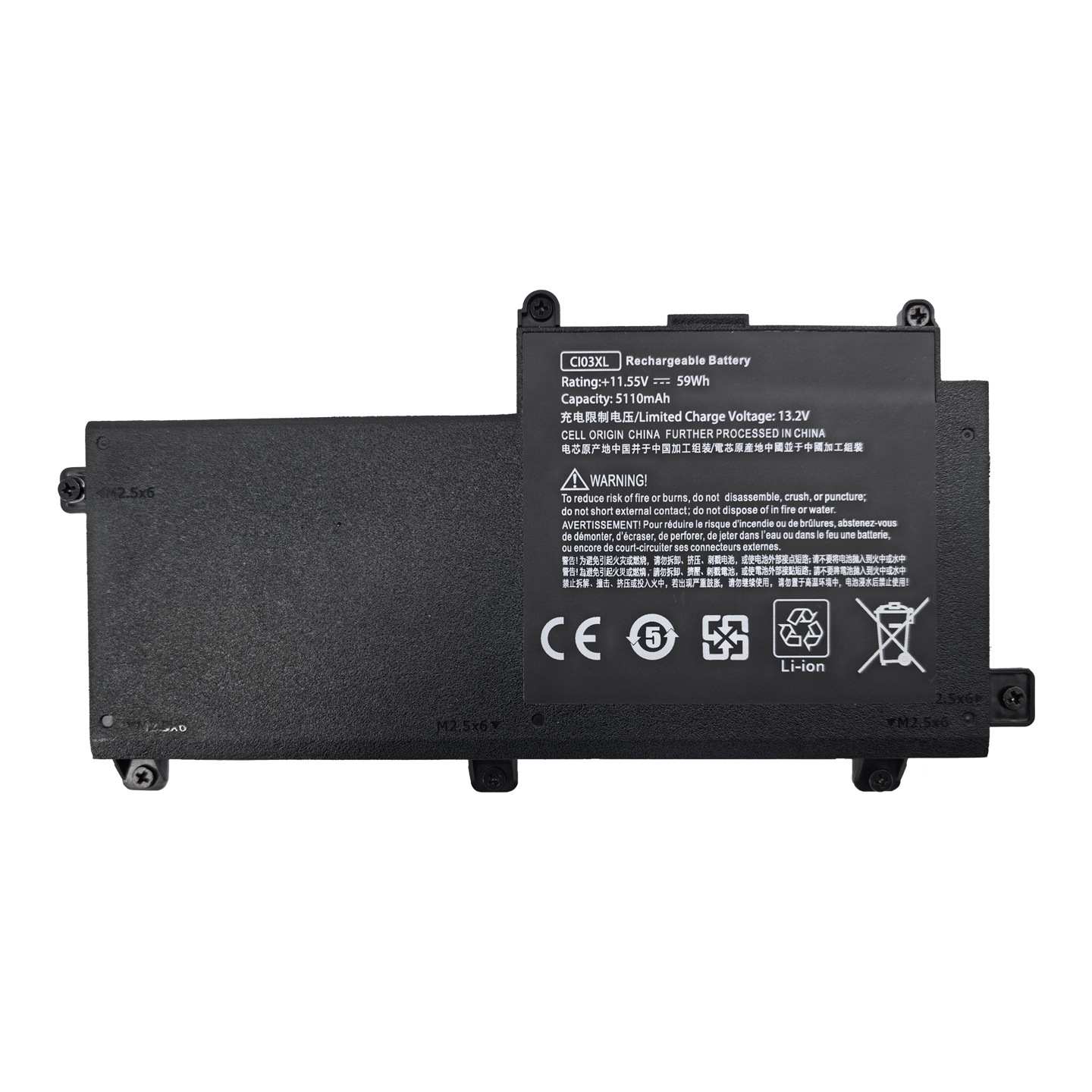 CI03XL pour HP ProBook 640 645 650 655 G2 G3